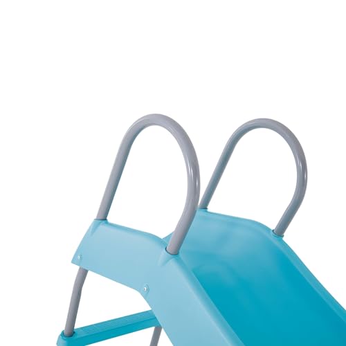 Intex 44106 – Kinderrutsche für den Garten, Stahl und Kunststoff, Blau, 196x84x119 cm