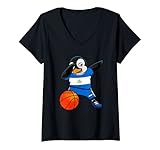 Photo Gallery donna dabbing pinguino nicaragua pallacanestro nicaragua basket maglietta con collo a v Photo Gallery donna dabbing pinguino nicaragua pallacanestro nicaragua basket maglietta con collo a v