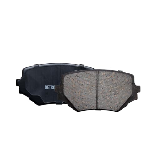 Image of Detroit Axle - Front Brake Pads for 1999-2005 Suzuki Grand Vitara, 1996-1998 Sidekick, 2002-2004 XL-7, Ceramic Brake Pads w /Hardware Replacement