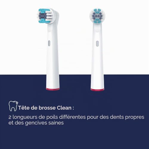4 brossettes de rechange Clean pour TB 30 TB - vue 4