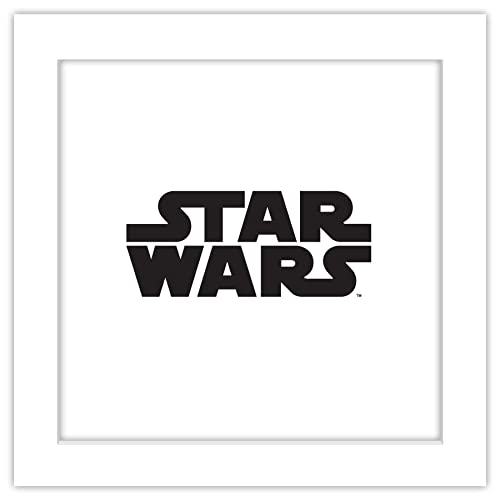 Star Wars Wall Art Gallery Pops - Cadre Blanc Qualité Supérieure