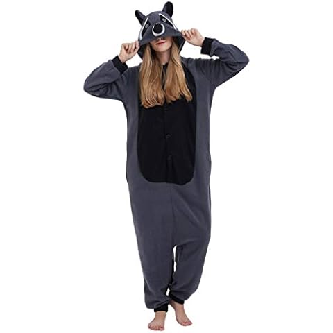 Women's Adult Pajamas Unisex Animal Onesies Novelty Pyjamas Nightwear Halloween Homewear Cosplay Costume Loungewear Onepiece Cover