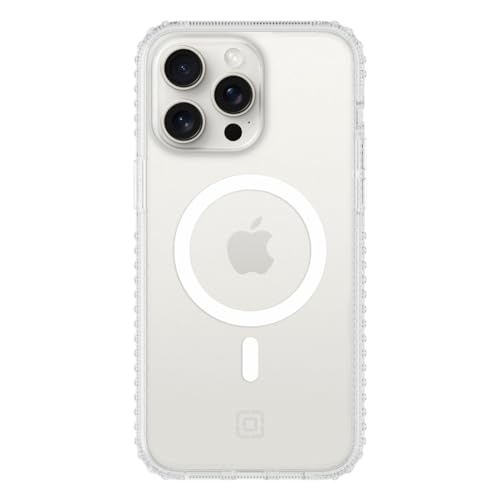 Coque MagSafe pour iPhone 15 Pro Max Incipio Grip transparente haute résistance
