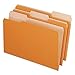Pendaflex 435013ORA Interior File Folders, 1/3 Cut Top Tab, Legal, Orange (Box of 100)