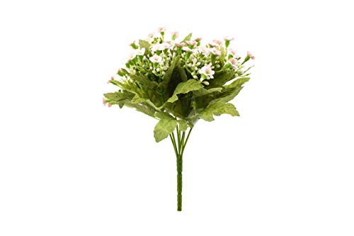 STILTREU Bouvardia/Rötegewächs rosa/weiß, Kunstblume, 27 cm Cover