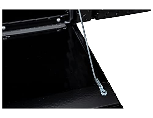 Buyers Products - 1721556 Topsider Truck Box With T-Handle Latch, Black Diamond Tread Aluminum, 16 X 13 X 88 Inches #TOP3