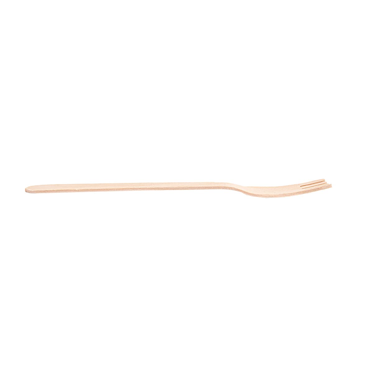 García de Pou Tenedores 14 cm Madera Natural 100 unidades