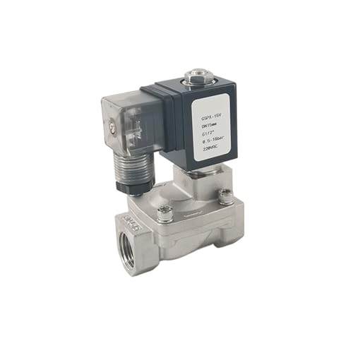 Électrovanne inox 25 mm avec membrane FKM haute durabilité - 4