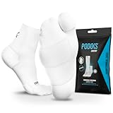 PODOKS® Calcetines Fascitis Plantar Hombre y Mujer | Calcetines de Compresion con Tejido Coolmax | Contiene Almohadillado Estratégico y Separación del primer dedo | Fabricado en España