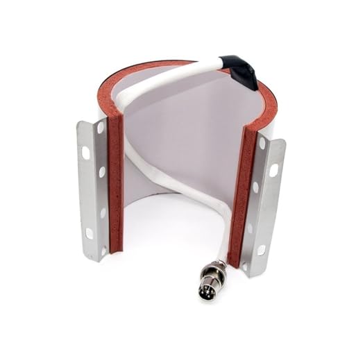 Tapis chauffant en silicone pour presse à chaud tasses 11oz et mugs de 7.5 à 9.5cm en 220V
