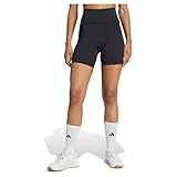 adidas Women’s Optime Workout Short Leggings, black, M 5 inch