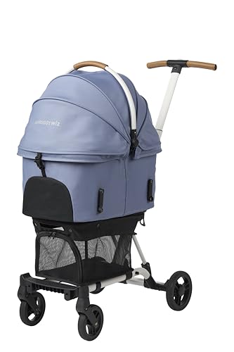 AIRBUGGY wiz X BLUE GREY エアバギー ウィズエックス ブルーグレイ AD9329 wizx 軽量 コンパクト ペットカート
