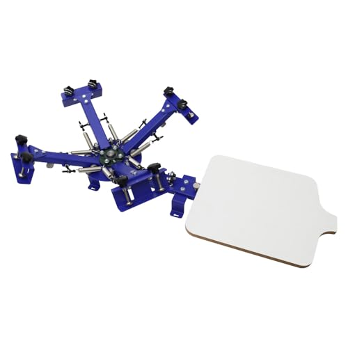 EQCOTWEA 4 Color 1 Station Tabletop Press