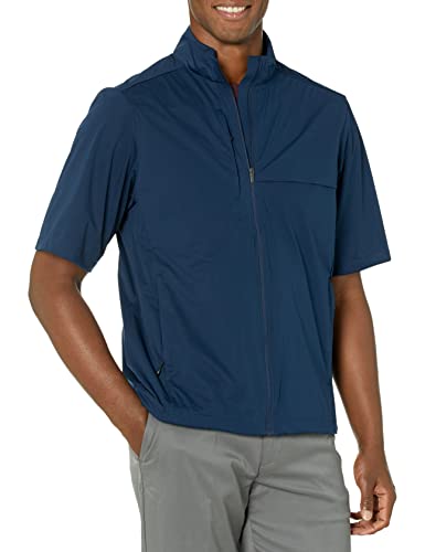 Image of Greg Norman Men's 5k Mm Waterproof / 5k Mm Breathable 2.5 Layer Fabric, Wind Resistant, 2 Zip Front & Chest Pockets