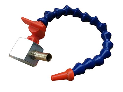Small Magnetic Base with Valve Coolant 1/4\" Hose for Milling 280mm