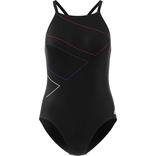 adidas Women's SH3.RO Hana Swimsuit Black/White 2