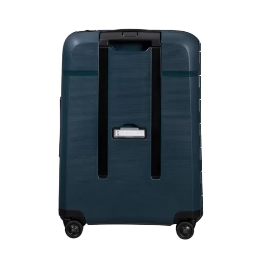 Mala de Bordo Magnum Eco Samsonite Polipropileno Cadeado Tsa 4 Rodas Duplas Giro 360 Azul