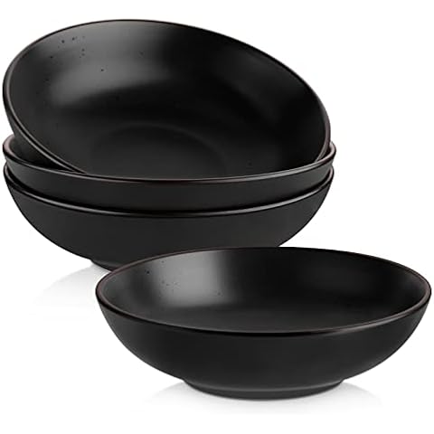 Suppenteller Steingut, vancasso MODA Suppenschalen 4er Set Cover