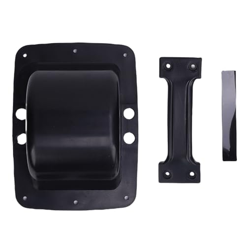 aqxreight 2 Pièces Poignée d'armoire de Haut-parleur Poignée de Transport de Remplacement Portable en Plastique ABS pour Haut-parleurs de Grande Scène -parleurs de Sonorisation d'armoire de