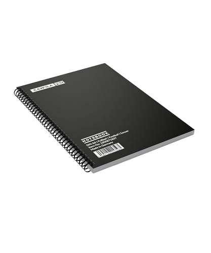 Cawila PRO Notebook, Ringbuchblock, A6, 100 Blatt, Fußball Lehrblock für Trainer