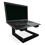 Suporte para Notebook Laptop Macbook Stand Dj em Aço - Preto