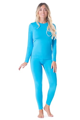Image of Rocky Thermal Underwear For Women (Thermal Long Johns Set) Shirt & Pants, Base Layer w /Leggings /Bottoms Ski /Extreme Cold