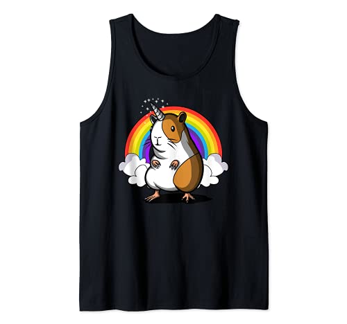 el Cobayo el Conejillo de Indias Unicornio Animal Divertido Camiseta sin Mangas