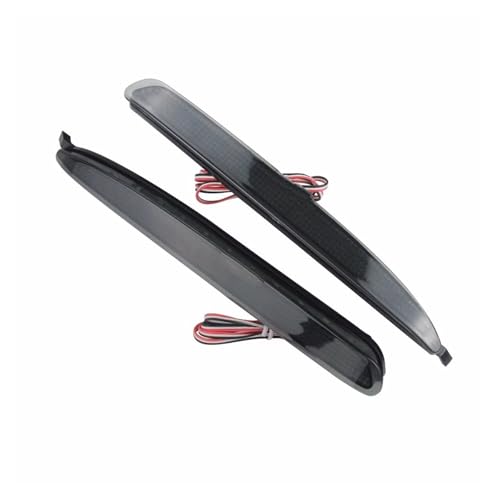 Luces intermitentes para Mazda 6 GG 2003-2008 y reflector de parachoques trasero LED negro 1