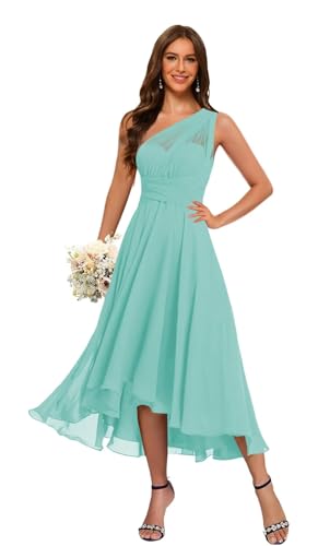 Stylefun Women's Convertible Long Bridesmaid Dresses High Low Chiffon Multiway Formal Evening Gowns CYM127