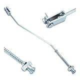 MOTOQUEEN Rear Brake Rod - for Kawasaki KLX110 2002-2023 | for Kawasaki KLX110L 2002-2023 | for Kawasaki 110R 2002-2023 | for Suzuki DRZ110 for klx110 Brake Rod Joint Spring Adjusting Nut