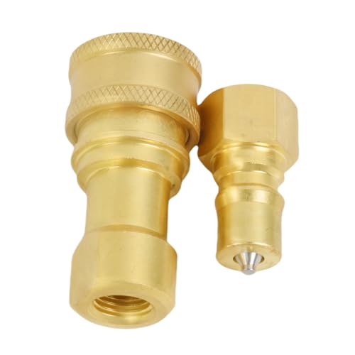 Image of 1 Set Of 1 /4 inch Hydraulic Quick Connect Nipple Compatible With Parker 60 Series Nipples BH2-60 BH2-61