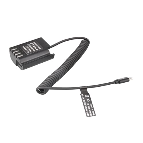 USB-C-DMW-BLK22�p�i�\�j�b�N�pGH3 GH4 GH5 GH5S S5K S5M2�p�_�~�[�o�b�e���[�A�_�v�^�[