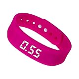 Pulsera de alarma vibratoria | Recordatorio impermeable de silicona | Reloj despertador para personas que duermen mucho | para biblioteca, hombres