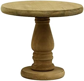 Traditional Desserts Cake Stand Plate Display,wood Dining Table Kitchen Cake Decorating Serving Plate - 25cm (Color : B)
