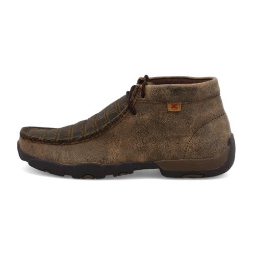 Image of Twisted X Ankle High Men's Chukka Leather Driving Mocs