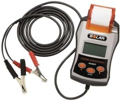 SOLAR (SOLBA327) Digital Battery and System Tester with Integrated Printer