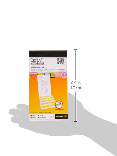 DmDoyy 180 Onglets Adhésifs, Repositionnables Et Inscriptibles(3.5