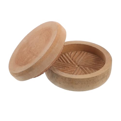 FELTECHELECTR Handheld Wood Grain Mill for Flour Milling Bean Grinder Nut Grinder Rice Milling Tool Portable