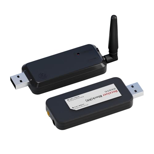 SPENFiLY Wireless Infrared Remote Control Extender, Infrared Repeater Kit, Infrared Remote Control Wireless Connection Home Appliances Compatible with Multiple Infrared Devices (Control of 4 Devices)