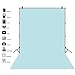 Renaiss 4x6ft Ice Blue Backdrop for Photoshoot Portrait Solid Color Monochrome Light Baby Blue Screen Photography Background Eggshell Blue Baby Shower Wedding Birthday Party Decor Photo Booth Props