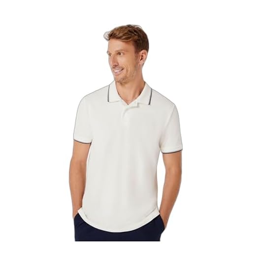 Camisa Básica Masculina Polo Básica Em Algodão - Branco M