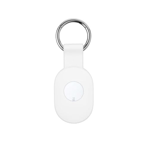 AGENIUS�EFor Xiaomi Tag �P�[�X �J�o�[ �V���R�� �ی�P�[�X �J���r�i�t�� For �V���I�~ �^�O �X�}�[�g�g���b�J�[ �����h�~ ���P�[�V�����g���b�J�[ 2026���f��(�z���C�g)