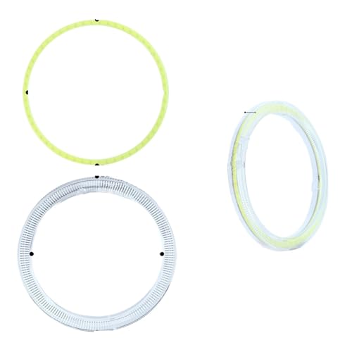 Ojos de Ángel COB LED para coche y moto kit de faros de 60mm a 100mm