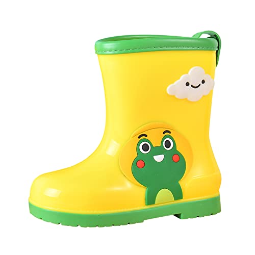 Kids Rain Boots For Boys Girls Waterproo𝐟 Toddler Cartoo𝐧 Garden Boots Girl Rain Boots Non Slip Cute Rain Boots