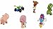 Disney Pixar's Toy Story Mini 6-Pack: Andy's Chest Figures - Woody, Buzz, Rex, Bo Peep, Hamm & RC