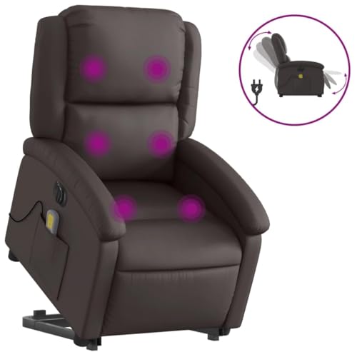 Sillón eléctrico reclinable con masaje y calor miniatura 2