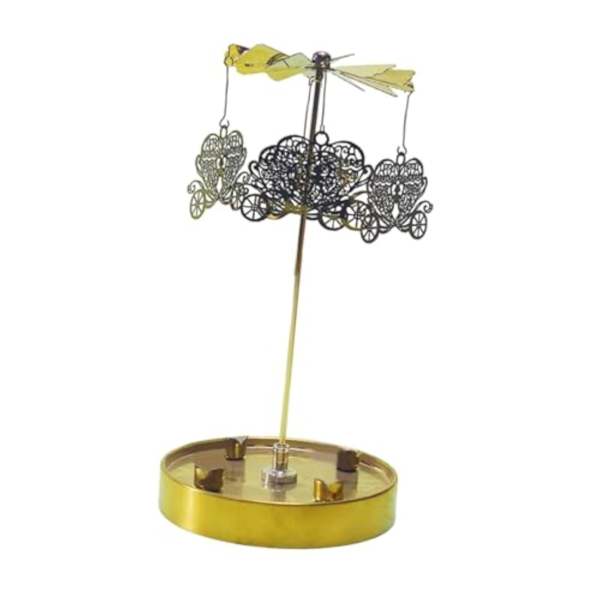 Rotating Candle Holder, Decorative Pillar Candles
