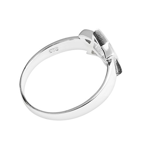 AeraVida Simple Star of David .925 Sterling Silver Ring3