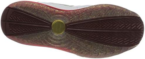 Nike Men's Lebron VII Basketball Shoe, White Bronze Team Red Wolf Grey, 8 | Image 3