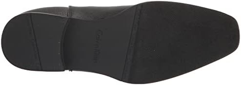 Calvin Klein Men's Brayden Chelsea Boot, Black Saffiano, 12 | Image 3